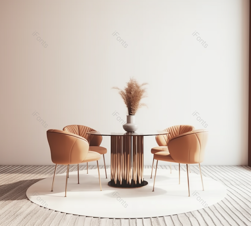 现代斯堪的纳维亚式公寓沙发和桌子室内设计,高清,摄影图,摄影图片,图片大全,摄影图免费下载